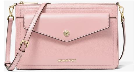 michael michael kors maisie medium pebbled leather 3-in-1 crossbody bag|Maisie Medium Pebbled Leather 3.